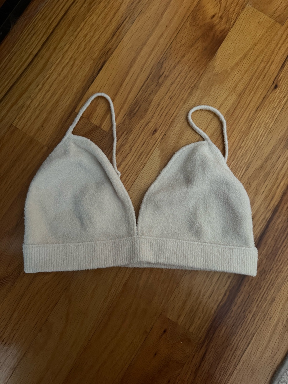 ✨BOGO FREE ENTIRE CLOSET✨ Joseph Cream Terry Bralette